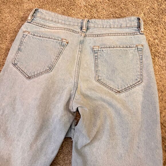 ALL SAINTS belle destroyed flare jeans size 26 - Picture 4 of 6